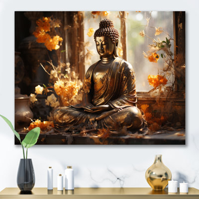 Thai Golden Buddha - Thailand Wall Art
