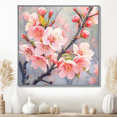 Peach Blossom Bliss II - Floral Wall Art