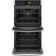 GE Profile 30" 10 Cubic Feet Smart Electric Convection Double Oven with Soft Close Door