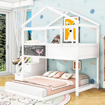 Sisemore Kids Twin Over Full Bunk Bed