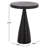 Rodolfo Aluminum Pedestal End Table-484855014