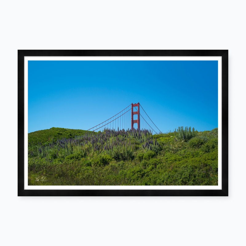 Golden Gate Bridge Tower Iv Print by Tim Klein