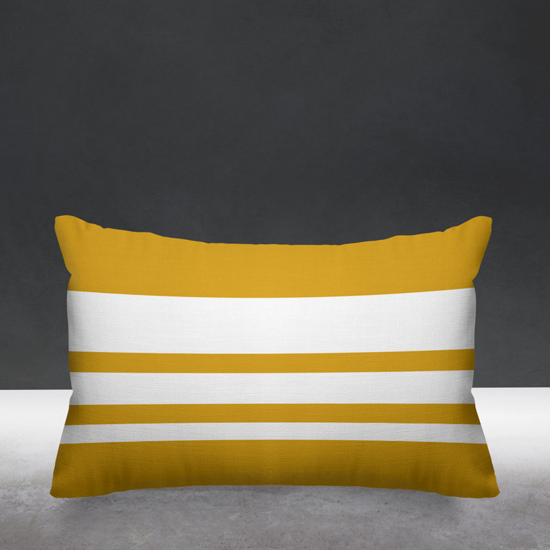 Coussin décoratif intérieur / extérieur Arundel, Jaune