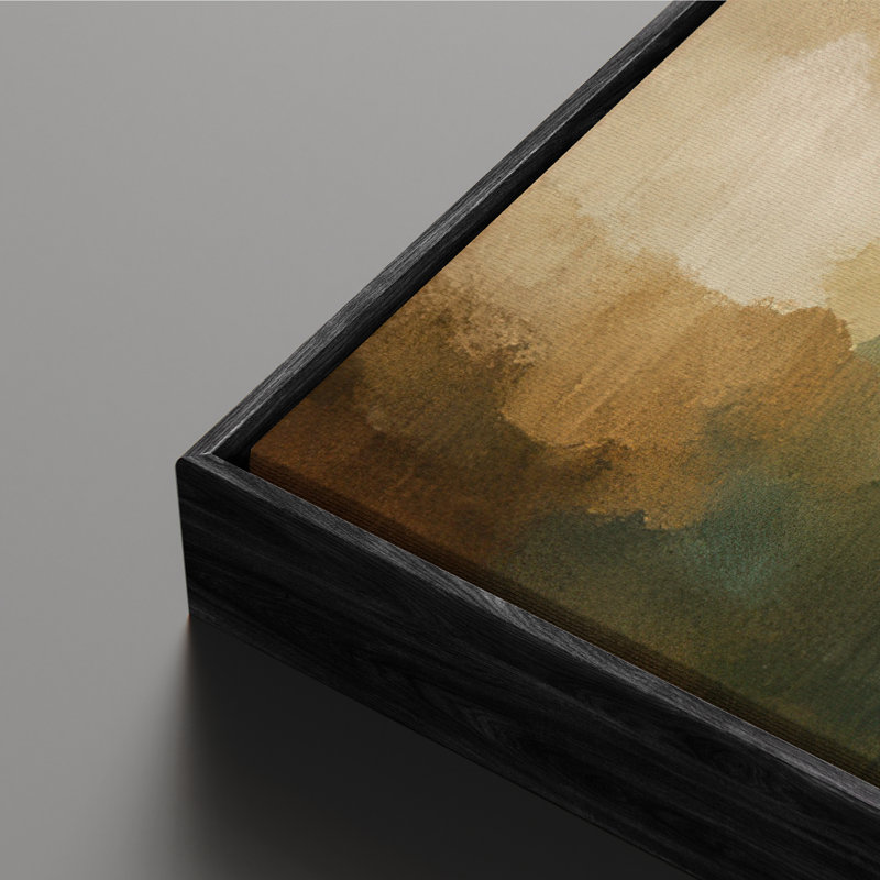 Art mural encadré sur toile, rétro muraux abstraits pour chambre à coucher, Noir, H 36 po x l 24 po