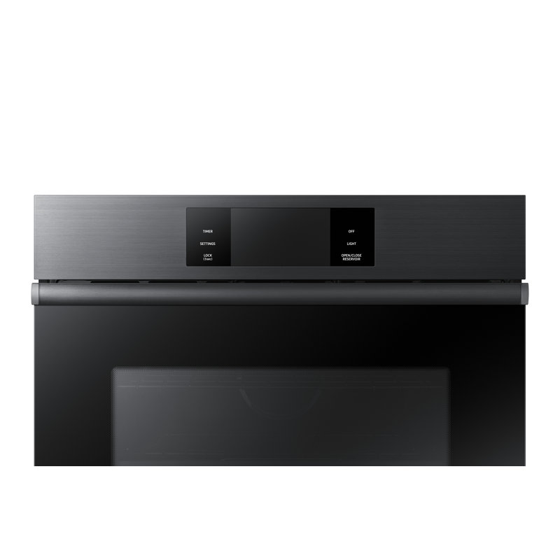 30" Single Wall Oven Steam, Contemporary, Graphite Stainless