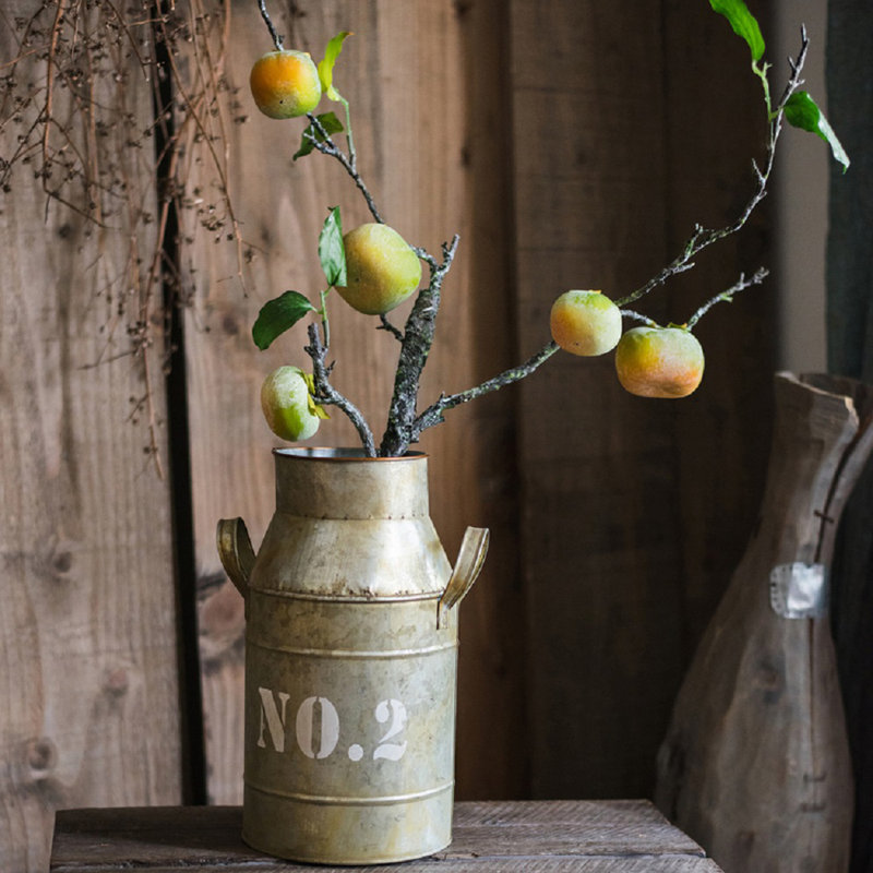 Persimmon Arrangement, One Stem
