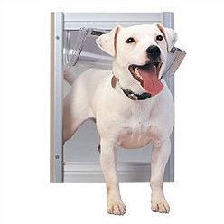 Classic Pet Door in White
