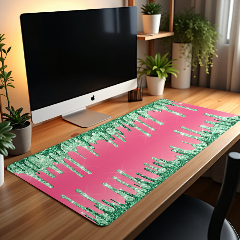 Polyester Desk Pad, 31.5x15.5