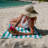Arkwright Cali Cabana 100% Cotton 30x60 Beach Towel (Pack of 4)-75204830