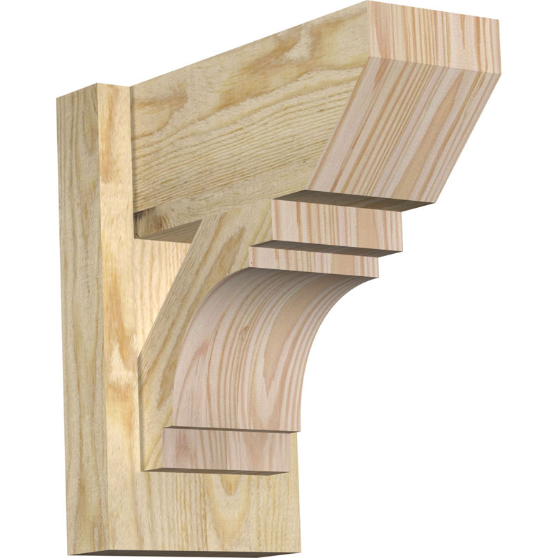 H 8 po x P 14 po x H 18 po, P 14 po x H 18 po, Sapin Douglas de 8 po (sciage brut)