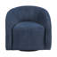 Fauteuil d'appoint pivotant en microfibre Luxury-134065415