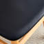 Chaise de salle à manger en bois massif avec coussin Pu