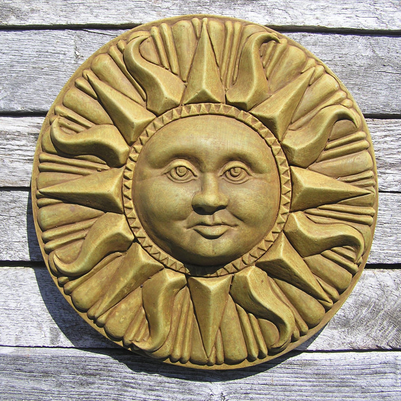 Compass Plaque Wall Décor, Weathered Bronze