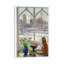 Snow Shadows and Cat 1 Piece Painting on Canvas-818349602-818349607