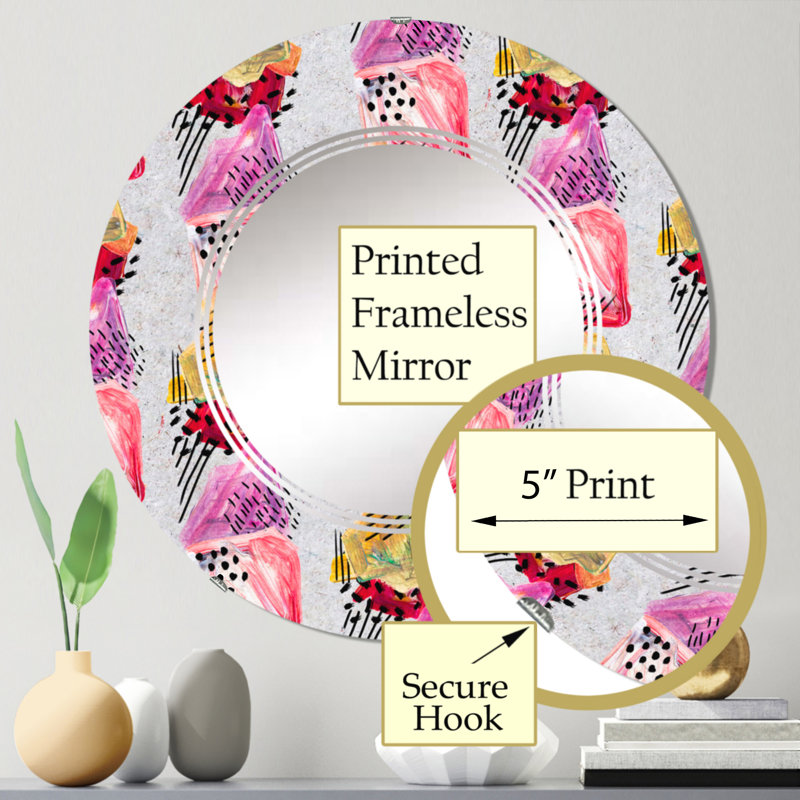 Miroir de salle de bain sans cadre, 24 po x 24 po