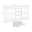 Adaleya 2 Door 3 Drawer Sideboard-1515217369