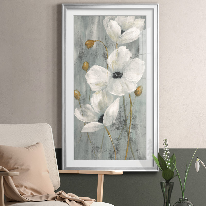 " Pearl Garden II ", Silver Paper, 16'' H x 8'' W x 1'' D