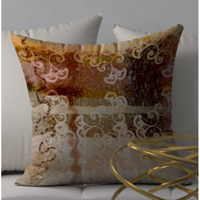 Housse et insert de coussin carré succulent, 24" X 24"