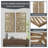 Birch Palms Two-tone 2-piece Wood Panel Wall Decor Set