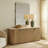  Arik 4 Door Walnut Cabinet
