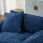 Ensemble de fauteuil d'appoint moderne avec repose-pieds en chenille moderne