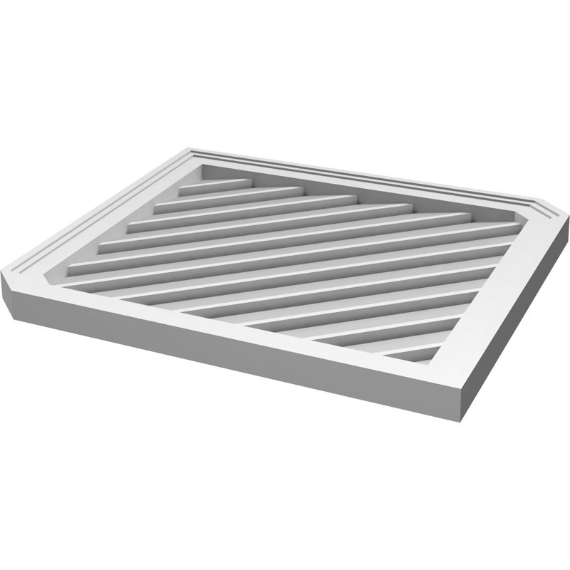 Pente verticale verticale en uréthane Signature 14 pi, H 1,5 po x l 30 po x L 38 po