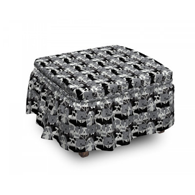 Ottoman Slipcover