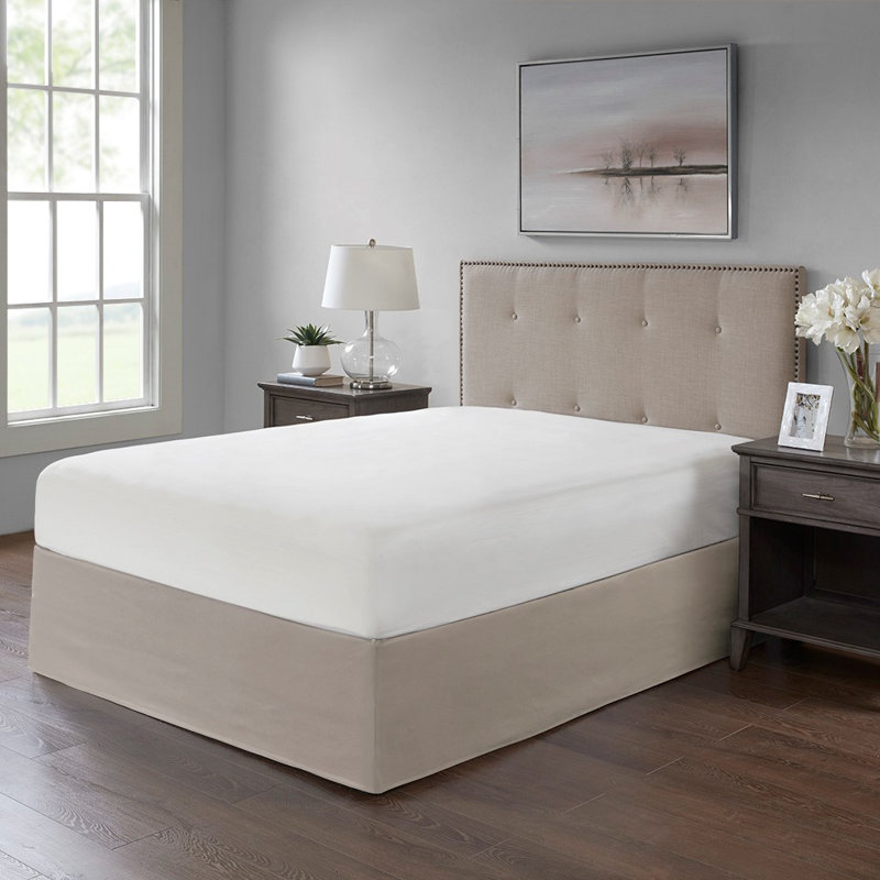 Jupe de lit ajustable, Kaki