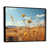 Black Floater Framed