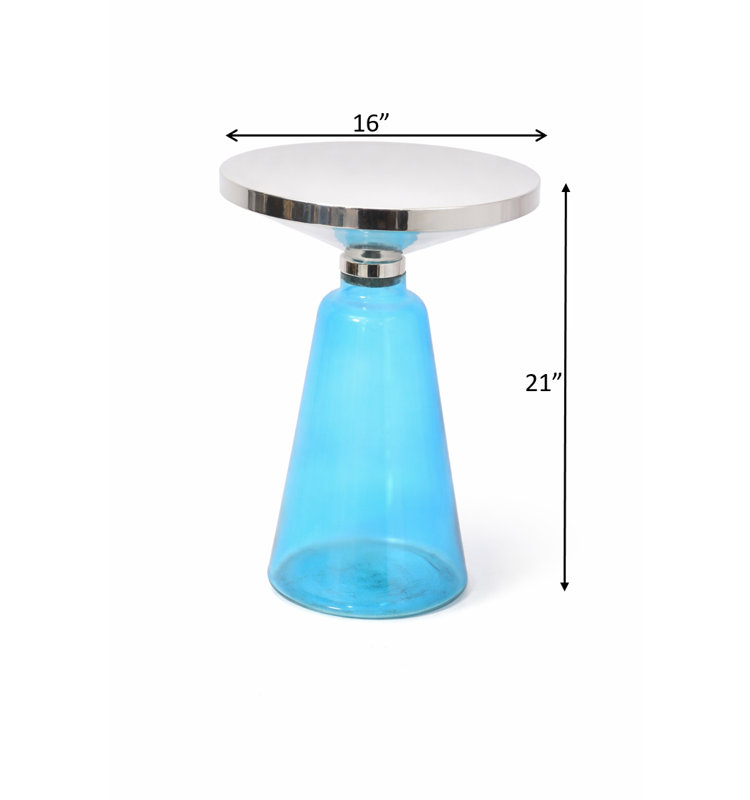 Table d'appoint Novara Blue Mist