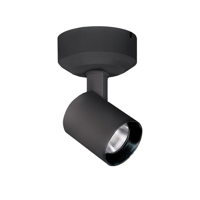 Lucio LED 10W Monopoint Track Head, 4000K/85, ASY, Black