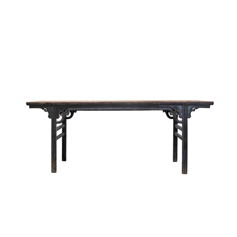 86" Long Antique Chinese Painting Table