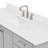 66.25'' Single Bathroom Vanity with Carrara Quartz Top-122093-122092