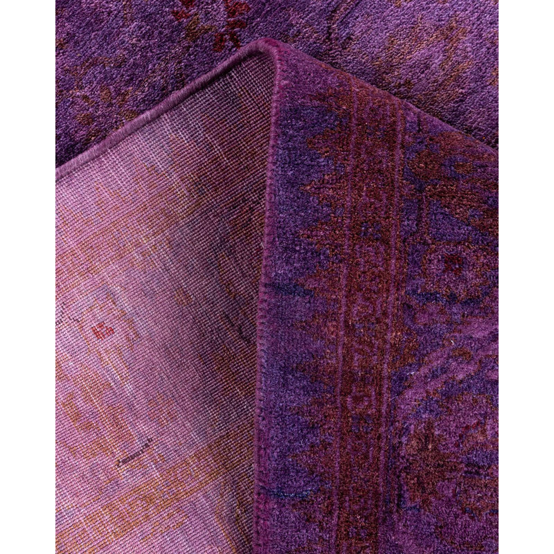 Overyed One-of-a-Kind Runner 3'1" X 10'3" Hand Knotted Area Rug