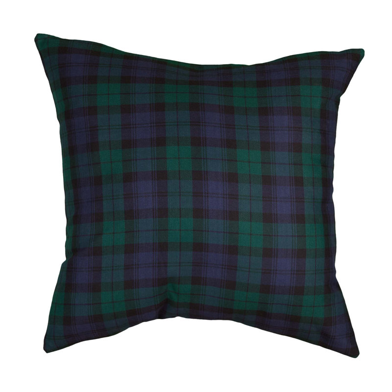Hamilton Cotton Throw Pillow, 17" H x 17" W