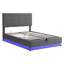 Upholstered Ottoman Storage Bed-1017997604