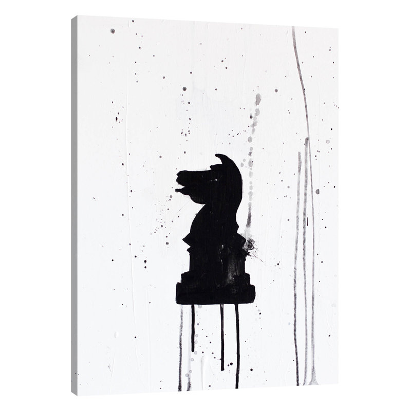 Knight II by Kent Youngstrom - Wrapped Canvas Painting, 81cm H x 61cm W x 4cm D