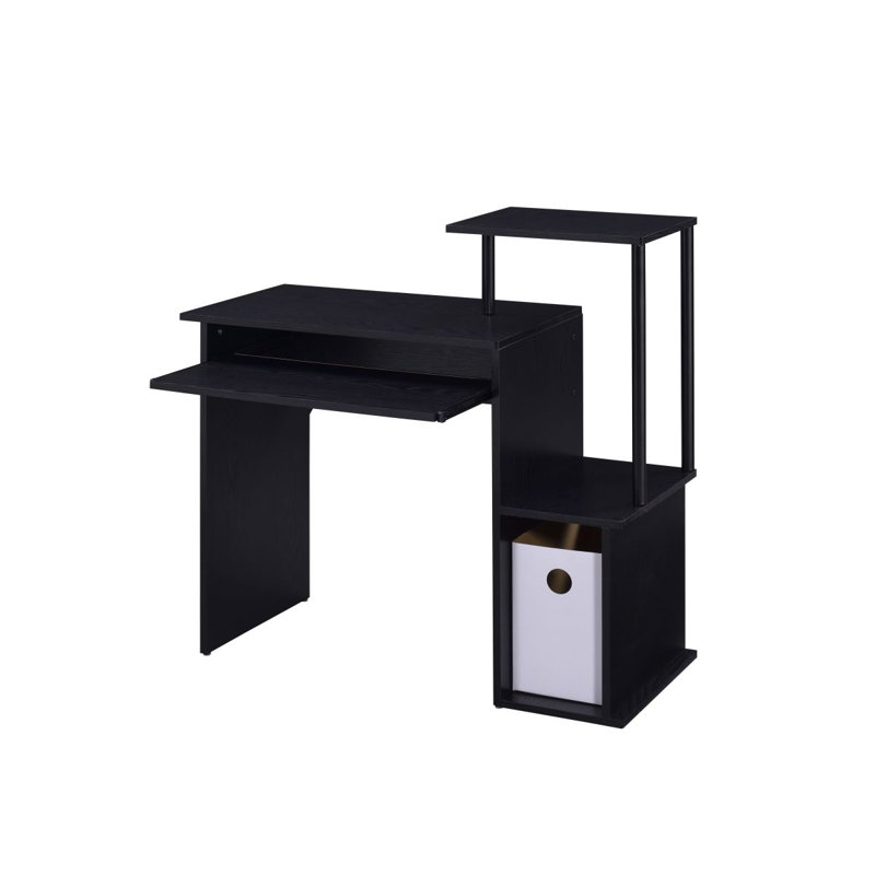Bureau d'ordinateur Lyphre, Noir