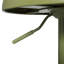 Isaac Adjustable Height Counter Stool with Metal Frame-100654126