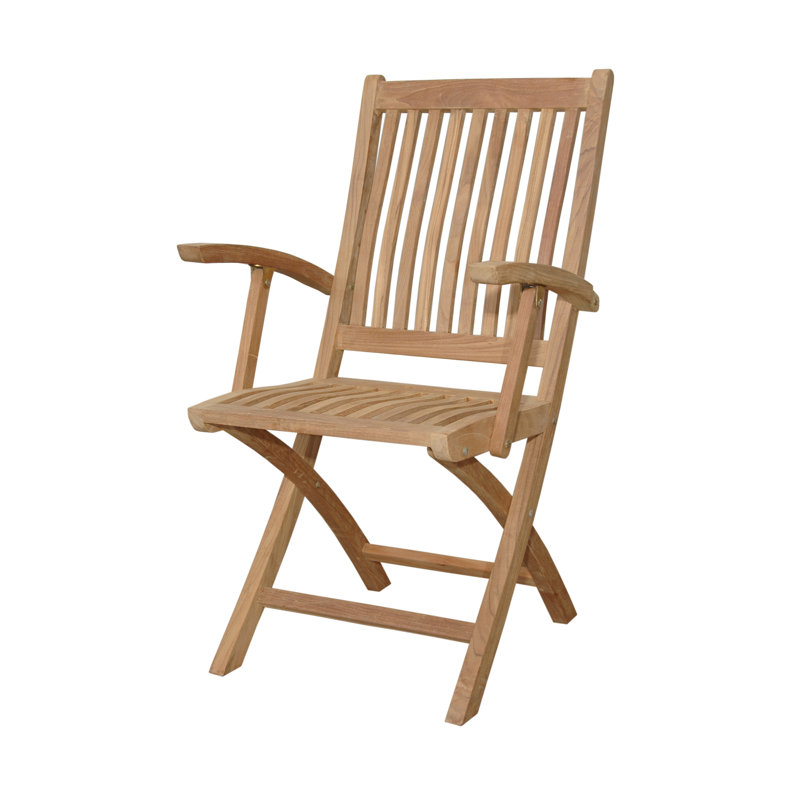 Tropico Folding Teak Patio Dining Chair