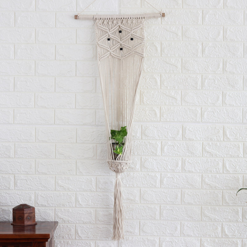 Pot à fleurs suspendu 100% coton Carion