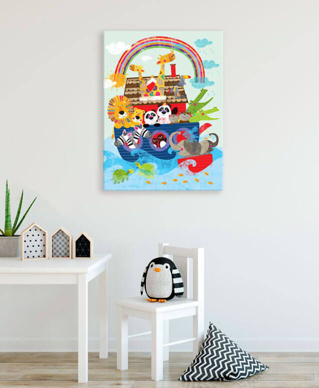 Art sur toile deux par deux