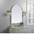 Sabine Metal Arch Wall Mirror-272105434-272105261