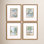 Eloise "Along the Way I" 4-Piece Print Set