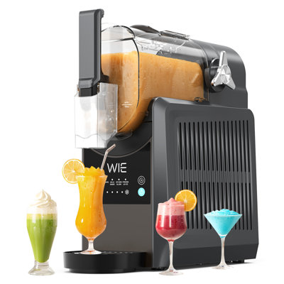 WIE Slushie Machine for Home, 88oz Slushy Machine No Ice Needed with 5 Presets, Shaved Ice Machine Self-Cleaning, Frozen Drink & Smoothie Maker Machine for Margaritas, Frappés, Cocktails & More