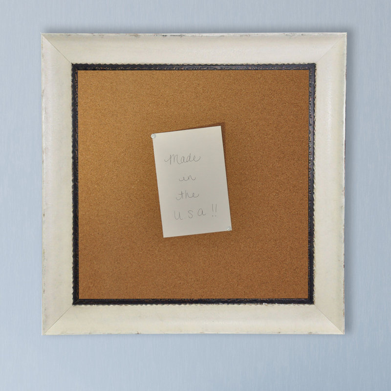 Linlin Wall Cork Bulletin Board, 3' 6" H x 3' 6" W