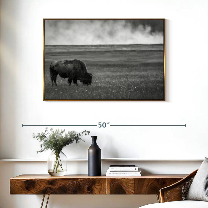 Parc national de Yellowstone, Cadre flottant doré, 37 po x 25 po