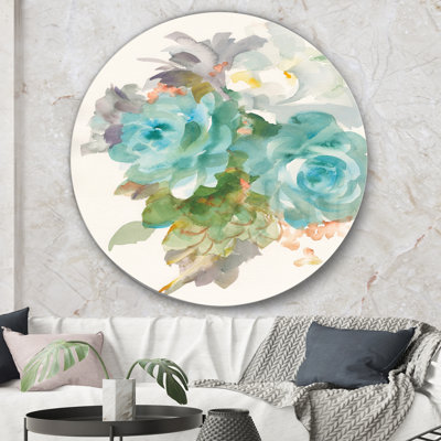 " Multicolor French Bouquet II " Painting Print