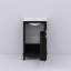 Petit meuble-lavabo sur pied 20 po avec lavabo en céramique blanc-1967481558