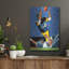 Red Barrel Studio® «Lynn Swann Super Bowl Catch» par Ron Magnes, art mural en métal-1704298834